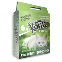 Kotix TOFU Green Tea - наповнювач Котикс ТОФУ Зелений чай для котячого туалету 6 л (6972345440039)