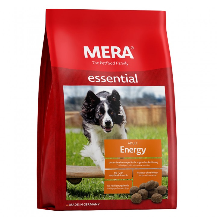 MERA essential Energy корм для собак високопродуктивних, 12,5 кг (125)