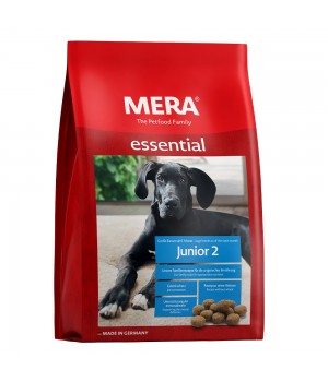 MERA essential Junior 2 корм для юниоров больших пород собак с 6 мес возраста, 12,5 кг (122)