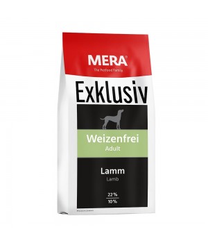 MERA EXCLUSIV weizenfrei Adult Lamm корм для собак с ягненком (без пшеницы) 15 кг (130)