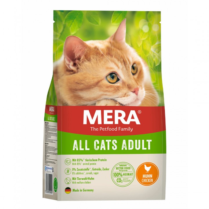 MERA Cats All Adult Chicken (Huhn) корм для взрослых котов всех пород с курицей, 2 кг
