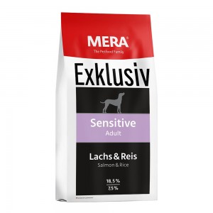 MERA EXCLUSIV sensitive Adult Lachs-Reis корм для чутливих собак з лососем та рисом 15 кг