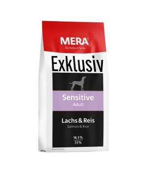 MERA EXCLUSIV sensitive Adult Lachs-Reis корм для чутливих собак з лососем та рисом 15 кг