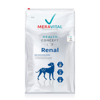 MERA MVH Renal корм для взрослых собак при болезнях почек 3 кг