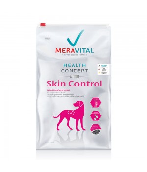 MERA MVH Skin Control корм для взрослых собак при дерматозах и чрезмерном выпадении шерсти 3 кг