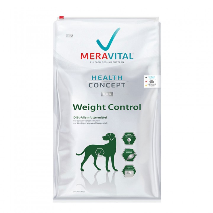 MERA MVH Weight Control корм для взрослых собак с избыточным весом 3 кг