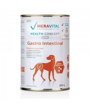 MERA MVH Gastro Intestinal корм консервированный для взрослых собак при расстройствах пищеварения 400 гр (6 шт/уп)