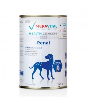 MERA MVH Renal корм консервированный для взрослых собак при болезнях почек 400 гр (6 шт/уп)