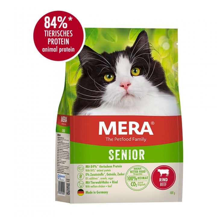 MERA Cats Senior Beef (Ring) корм для котов пожилого возраста с говядиной, 2кг