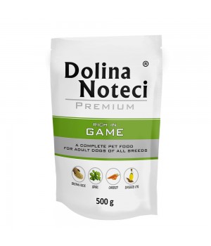 Пауч Dolina Noteci Premium для собак з дичиною, 500 г