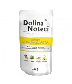 Пауч Dolina Noteci Premium для собак с курицей, 150 г