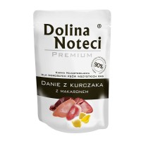 Пауч Dolina Noteci Premium Danie для дорослих собак усіх порід, курка з локшиною, 300 г