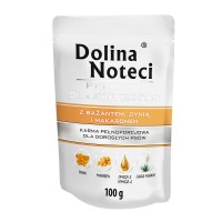 Пауч Dolina Noteci Premium для собак маленьких порід з фазаном, гарбузом та локшиною, 100 г