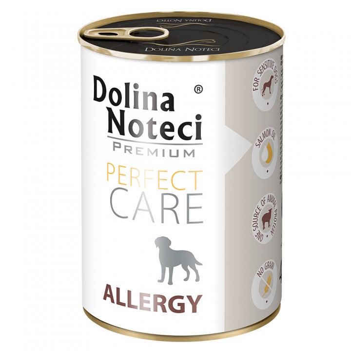 Корм консервований Dolina Noteci Premium PC Allergy для собак з алергією, 400 г