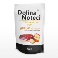 Пауч Dolina Noteci Premium Pure для собак алергіків з гускою та яблуком, 500 г