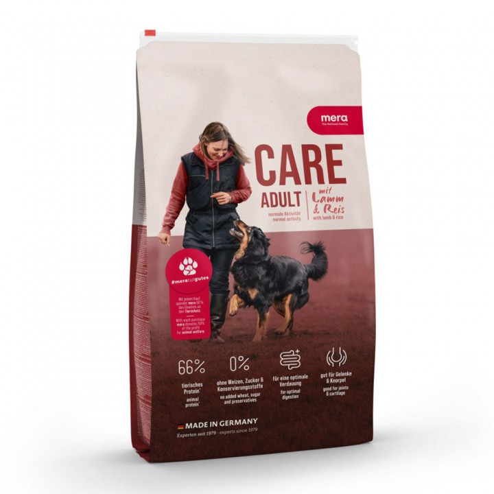 MERA CARE Adult Lamb&Rice корм для дорослих собак з ягням і рисом, 10 кг (145)