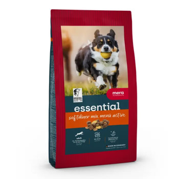MERA essential Sofdiner корм для собак с повышенным уровнем активности (смешанная крокета), 2 кг