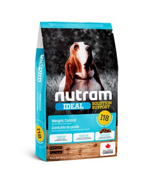 Nutram I18 Ideal Solution Support Weight Control Dog - корм Нутрам I18 Идеал для собак склонных к лишнему весу 11,4 кг (I18_11.4)