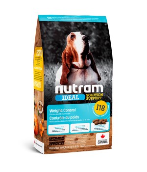 Nutram I18 Ideal Solution Support Weight Control Dog - корм Нутрам I18 Ідеал для собак схильних до зайвій вазі 2 кг (I18_2)