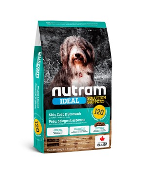 Nutram I20 Ideal Skin Coat - корм Нутрам I20 Ідеал для собак із проблемною шкірою 11,4 кг (I20_11.4)