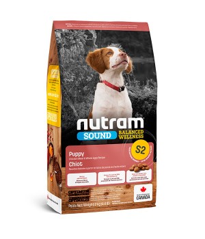 Nutram S2 Sound Balanced Wellness Puppy - корм Нутрам S2 Саунд с курицей для щенков мелких и средних пород 2 кг (S2_2)