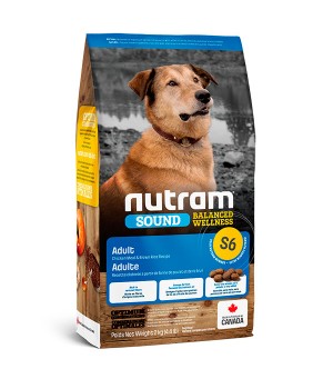 Nutram S6 Sound Balanced Wellness Dog - корм Нутрам S6 Саунд із куркою для собак усіх порід 2 кг (S6_2)