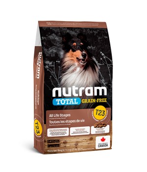 Nutram T23 Total Grain Free - корм Нутрам T23 Тотал с индейкой и курицей для собак 11,4 кг (T23_11.4)