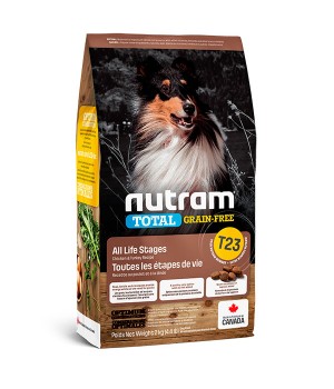 Nutram T23 Total Grain Free - корм Нутрам T23 Тотал с индейкой и курицей для собак 2 кг (T23_2)