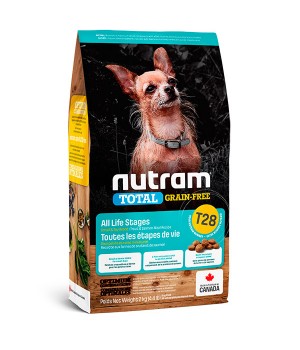 Nutram T28 Total Grain Free - корм Нутрам T28 Тотал с лососем и форелью для собак мелких пород 340 г (T28_340)