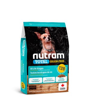 Nutram T28 Total Grain Free - корм Нутрам T28 Тотал з лососем і фореллю для собак дрібних порід 5.4 кг (T28_5.4)