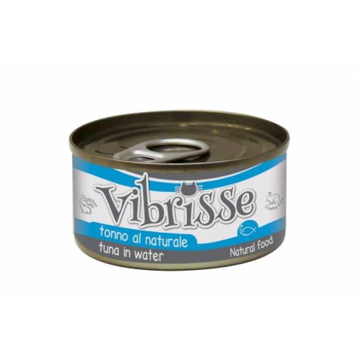 Vibrisse - консервы Вибрисс с тунцом в собственном соку для кошек 140 г (C1018357)