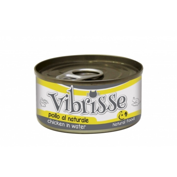 Vibrisse - консервы Вибрисс с курицей в собственном соку для кошек 140 г (C1018358)