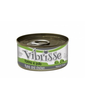 Vibrisse - консерви Вібріс із тунцем і куркою для кішок 70 г (A1018777)