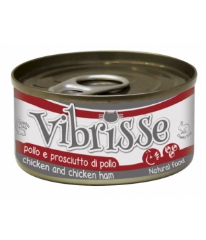 Vibrisse - консервы Вибрисс с курицей и ветчиной для кошек 140 г (C1018362)