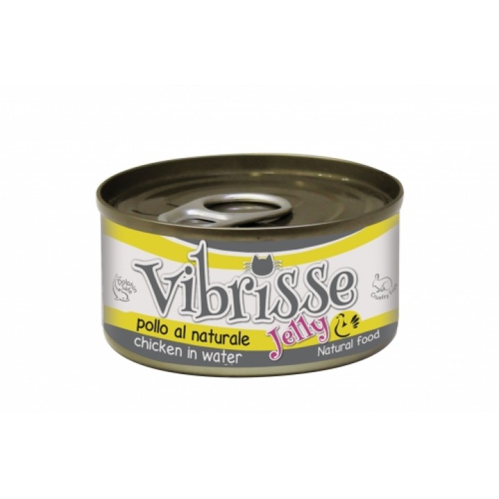 Vibrisse Jelly - консервы Вибрисс Джелли с курицей в желе для кошек 70 г (C1018421)