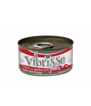 Vibrisse Jelly - консервы Вибрисс Джелли с тунцом и креветками в желе для кошек 70 г (C1018425)