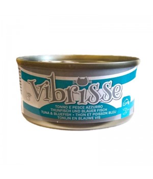 Vibrisse - консервы Вибрисс c тунцом и луфарью для кошек 70 г (C1018749)
