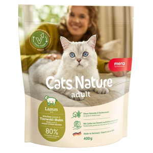 MERA Cats Nature Adult Lamb (Lamm) корм для дорослих котів всіх порід з ягням, 400 г