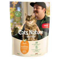 MERA Cats Nature Senior Chiken (Huhn) корм для котів похилого віку з куркою, 2кг