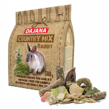 Dajana Country Mix - корм Dajana Country Mix для декоративных кроликов 500 г Dajana Country Mix - корм Dajana Country Mix для декоративных кроликов 500 г