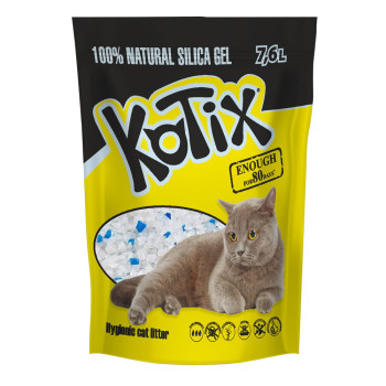 Kotix - наполнитель Котикс силикагелевый 7,6 л (Kotix-7,6)