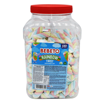 Конфеты-маршмеллоу Bebeto "Радужный твист" 3,5 г x 180 шт. (8690146143352) Конфеты-маршмеллоу Bebeto "Радужный твист" 3,5 г x 180 шт. (8690146143352)