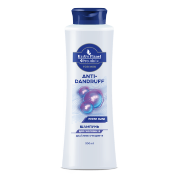 Шампунь для волосся Фіто лінія Herb`s Planet for mеn Anti-Dandruff, 500 мл (4823001607995)