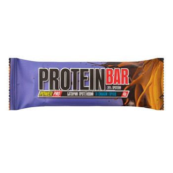 Протеїновий батончик Power Pro Protein Bar 20% білку, зі смаком горіхів, 40 г (4820214000049) Протеїновий батончик Power Pro Protein Bar 20% білку, зі смаком горіхів, 40 г (4820214000049)
