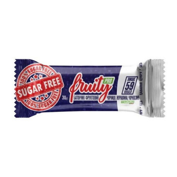 Фруктовий батончик без цукру Power Pro FruityPro Чорниця, журавлина, чорнослив, 30 г (4820231510798) Фруктовий батончик без цукру Power Pro FruityPro Чорниця, журавлина, чорнослив, 30 г (4820231510798)