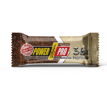 Протеїновий батончик Power Pro 36% білку, без цукру, мокачино, 60 г (4820214004481) Протеїновий батончик Power Pro 36% білку, без цукру, мокачино, 60 г (4820214004481)