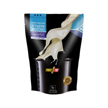 Протеїн Power Pro Whey Protein Згущене молоко, 1 кг (4820231512587)