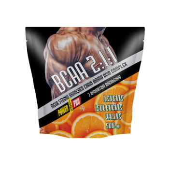 Амінокислота Power Pro BCAA Апельсин, 500 г (4820231512082)