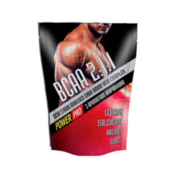 Амінокислота Power Pro BCAA Журавлина, 500 г (4820231512099)