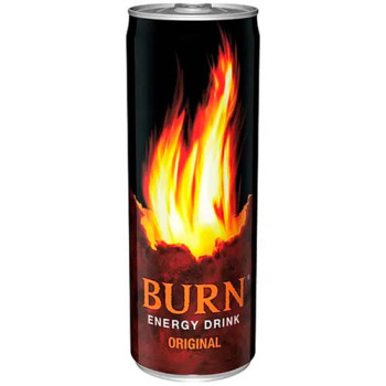 Напій енергетичний безалкогольний Burn Original, 250 мл (5060466511019)